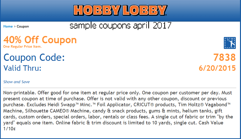 Hobby Lobby Shopping Guide Like Hobby Lobby coupons? Try these...
