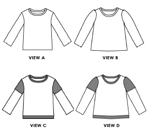 make it perfect: .Basic Tees - a new pattern for you!.