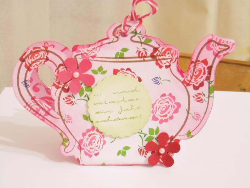 Kartenfenster: #01 - Teekanne - Tea Time - Kaffee oder Tee