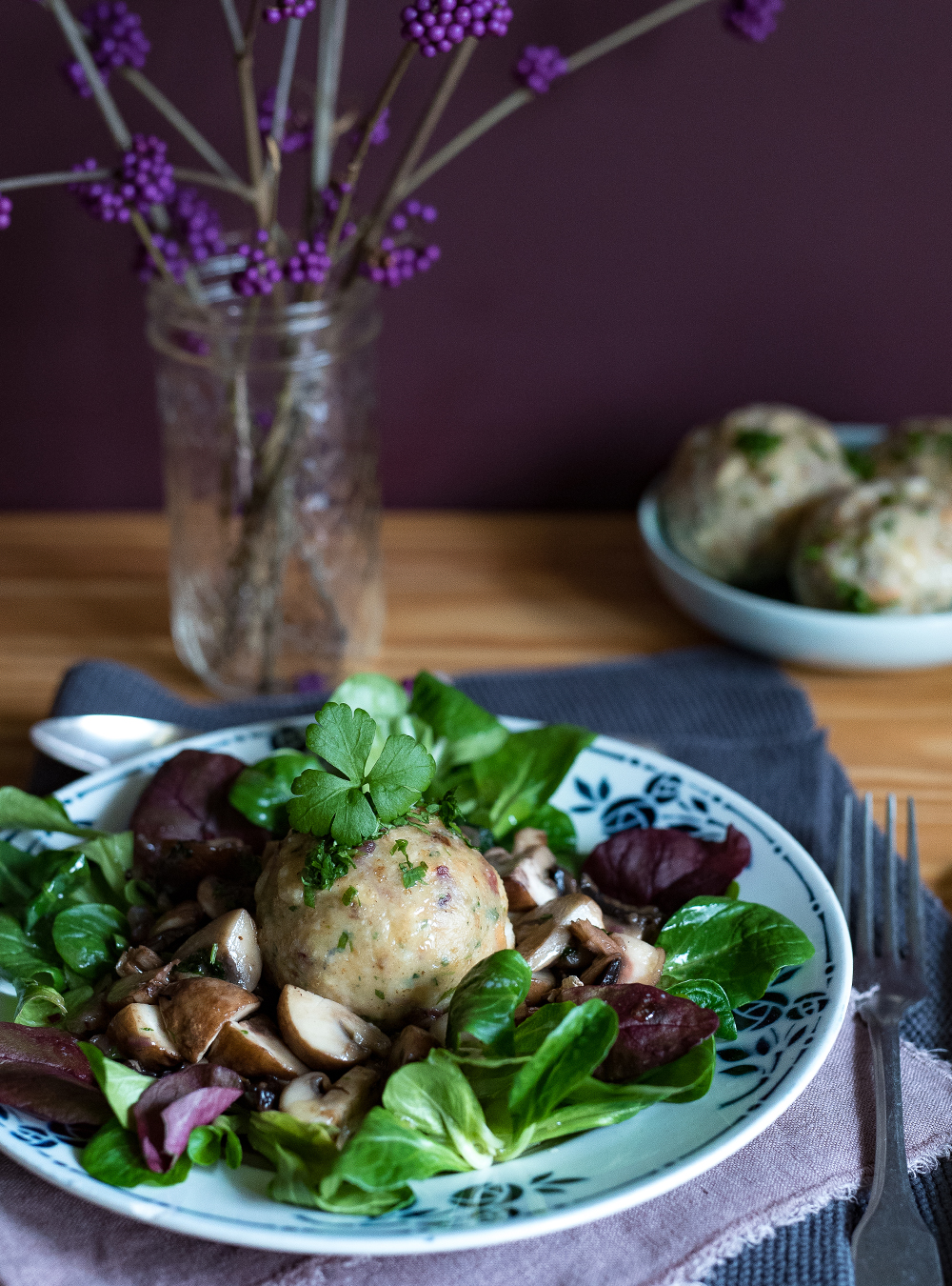 Gefüllte Tiroler Knödel Gefüllte Tiroler Knödel