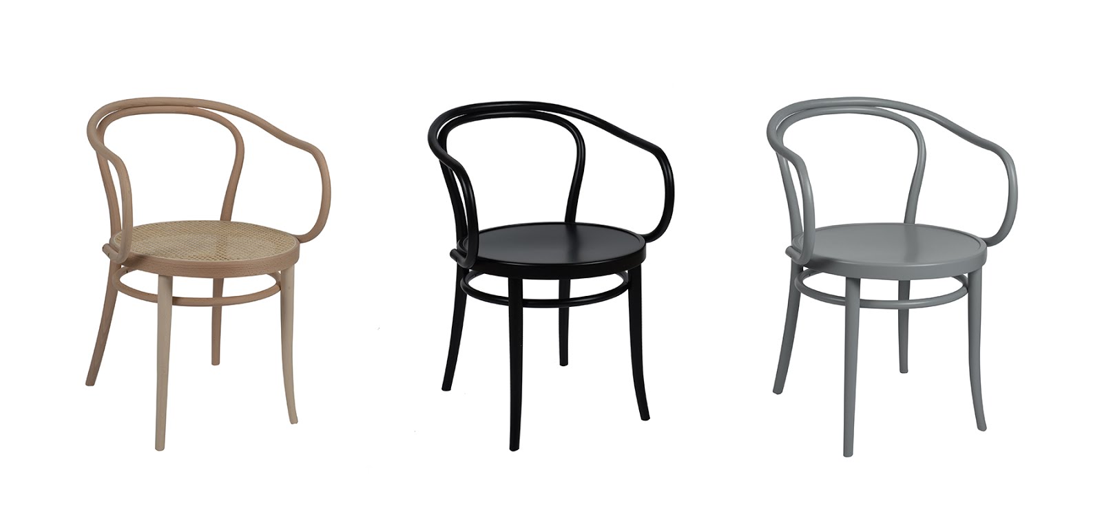 Dille & kamille, thonet, stoelen, chairs, gebogen, eenvoud, nieuw, betaalbaar, duurzaam