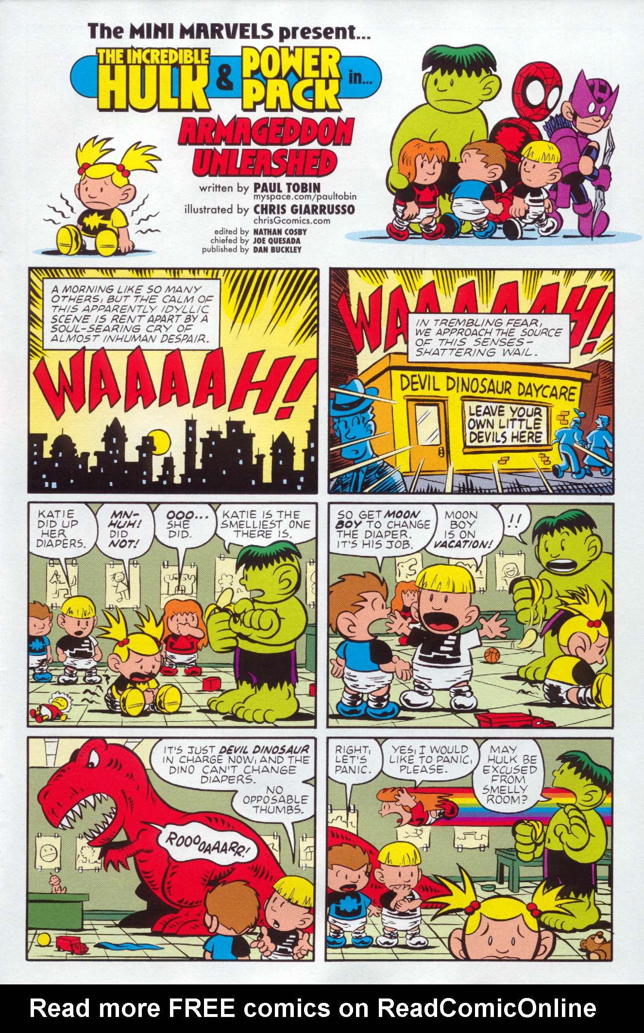 Read online Hulk and Power Pack comic -  Issue #2 - 23