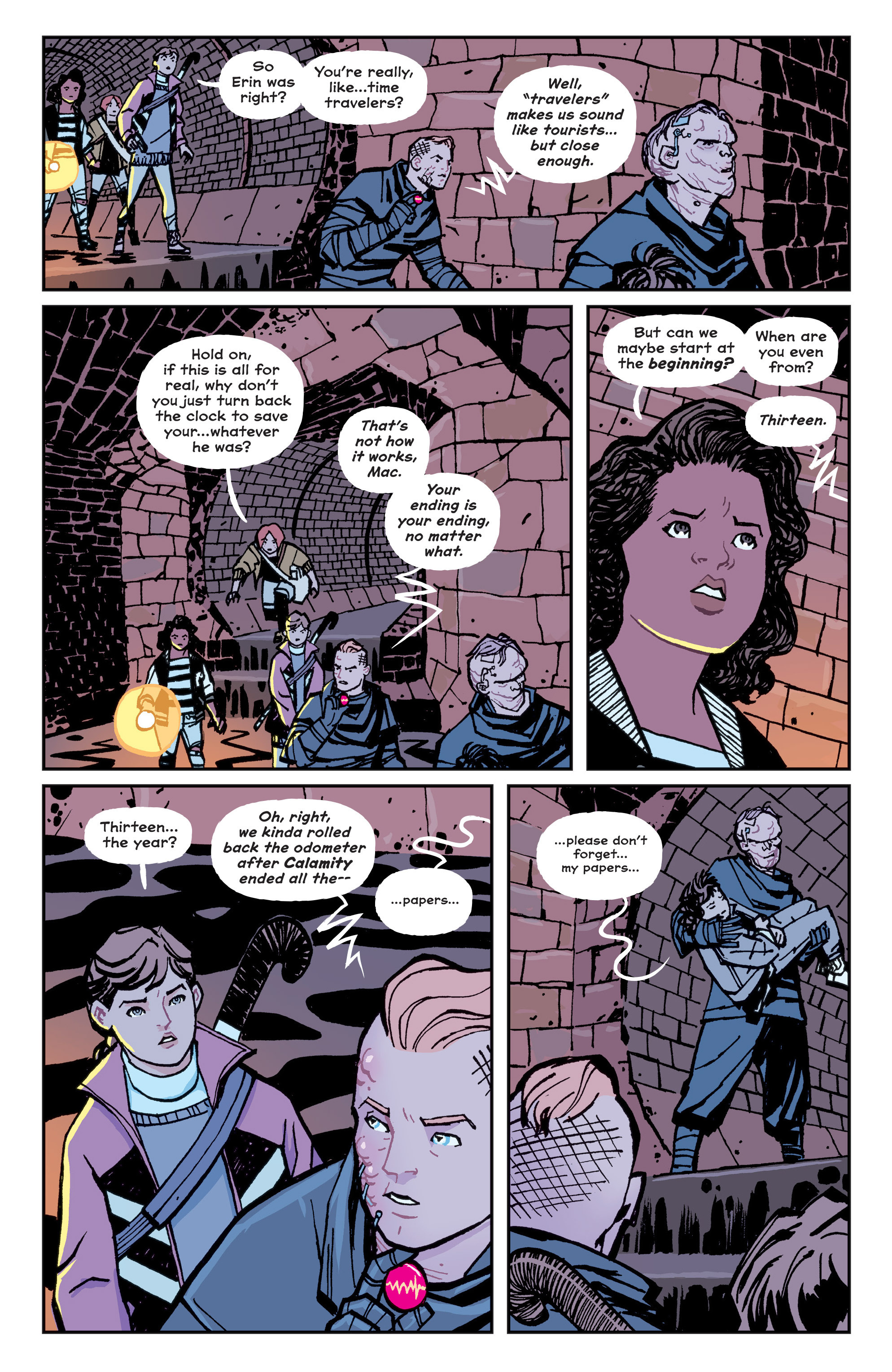 Paper Girls issue 4 - Page 10