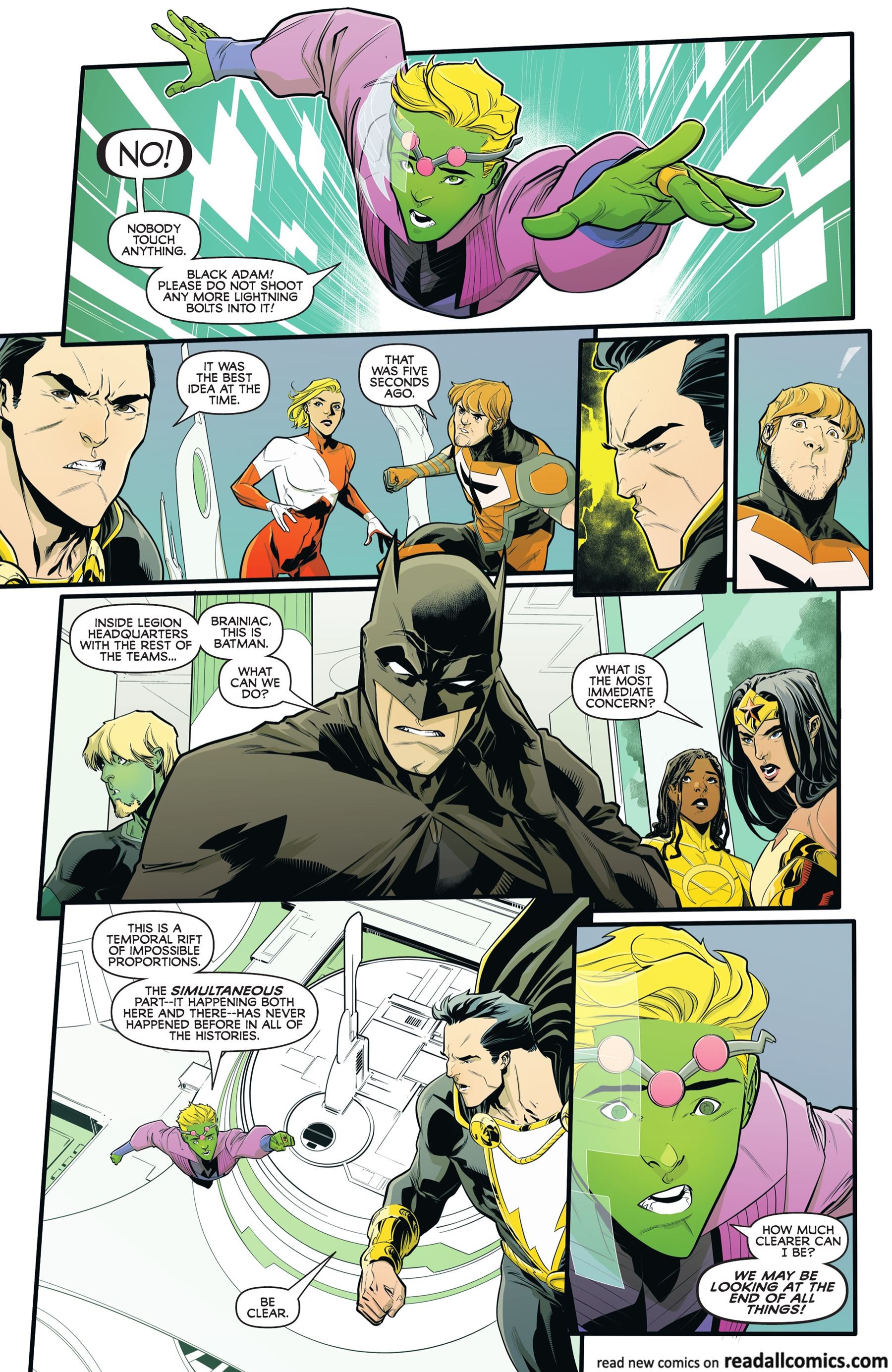 Justice League vs. the Legion of Super-Heroes Vol. 1 chapter 3 page 4