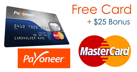 Gratis Master Card Payoneer