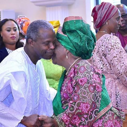 mm A mother's love! Photo of Vice President Osinbajo and his mum