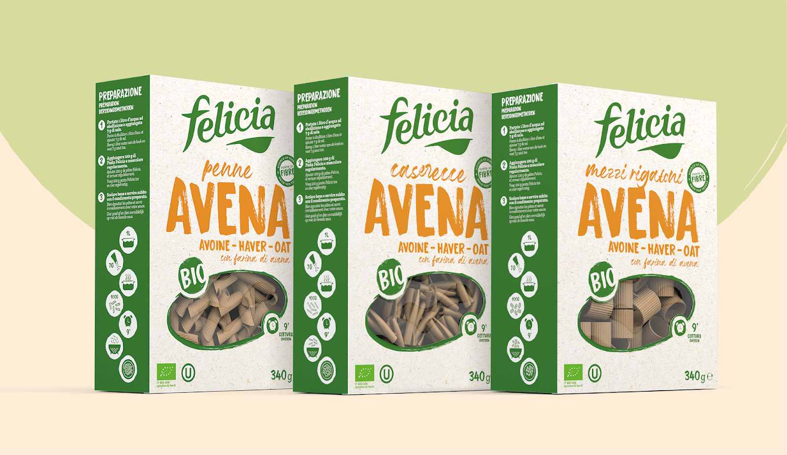 Felicia / Oat Pasta Packaging Of The World