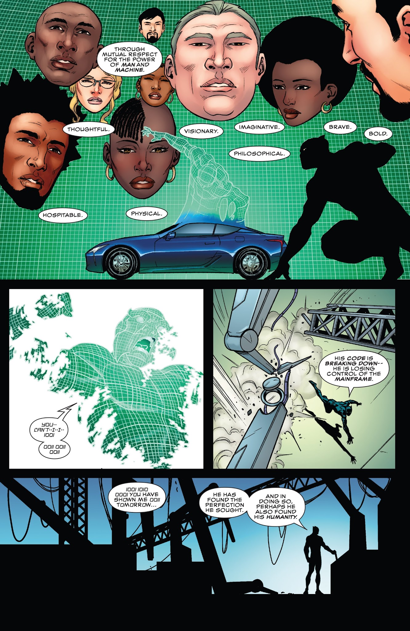 Read online Black Panther: Soul of a Machine comic -  Issue #8 - 11