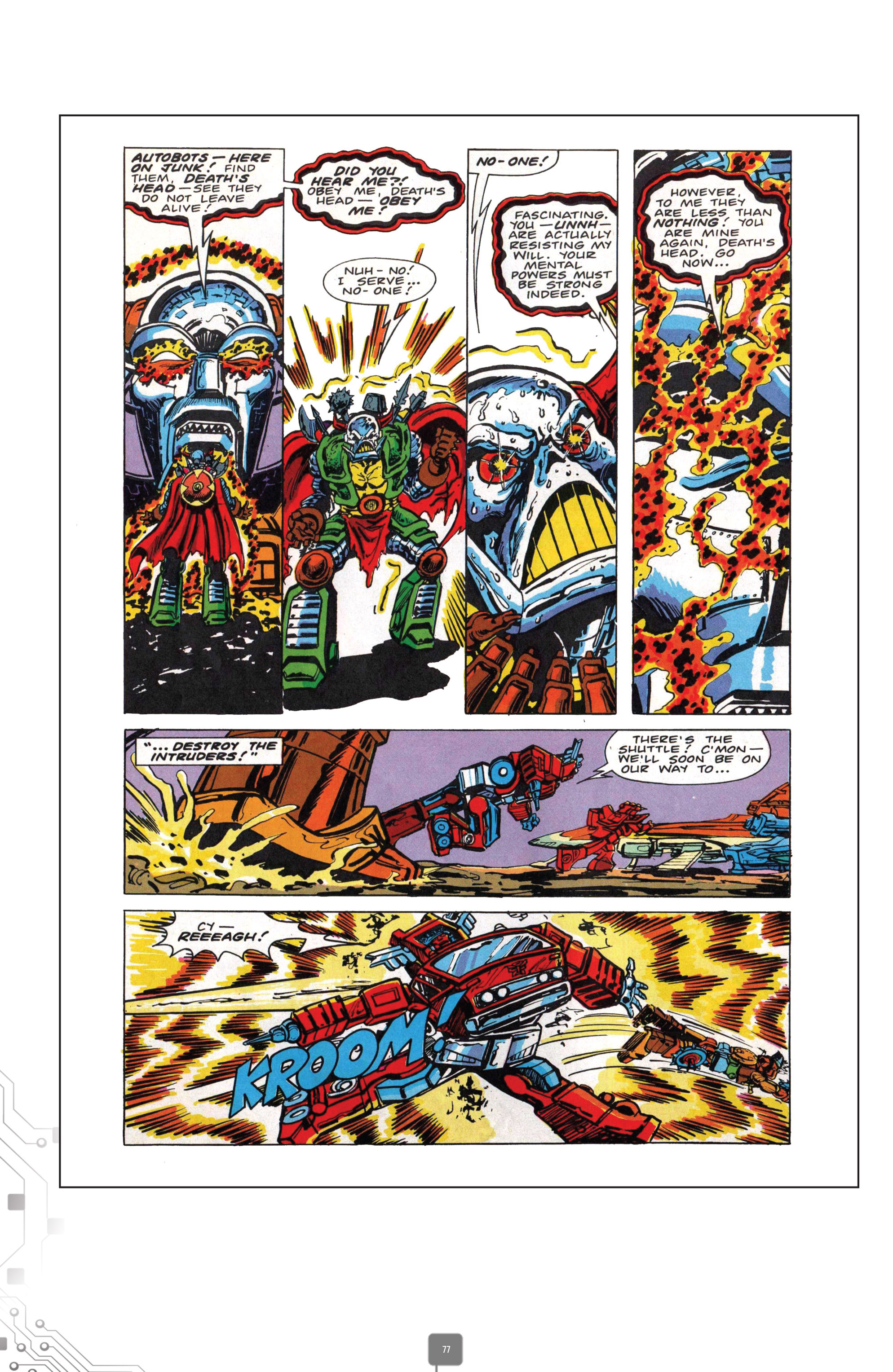 Read online The Transformers Classics UK comic - Issue # TPB 5 - 78
