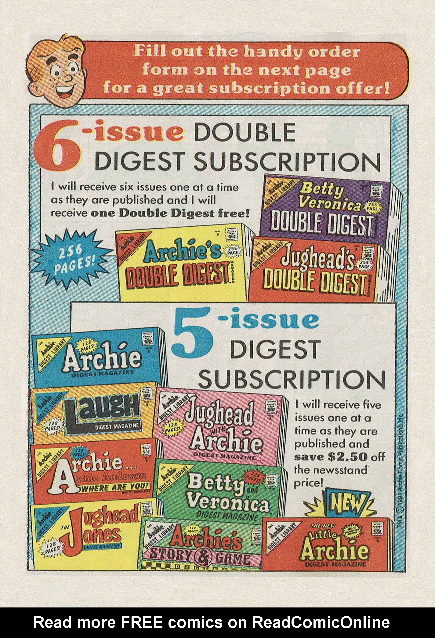 Read online Archie Annual Digest Magazine comic -  Issue #59 - 18