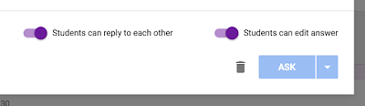 Create a question in Google Classroom™   www.traceeorman.com