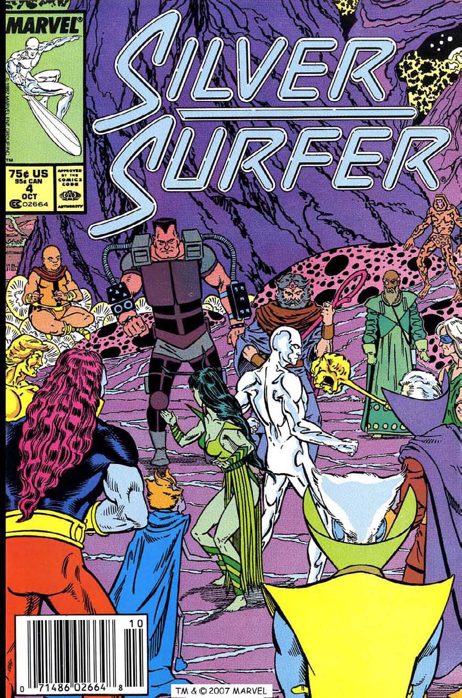 Silver Surfer (1987) Issue #4 #12 - English 1