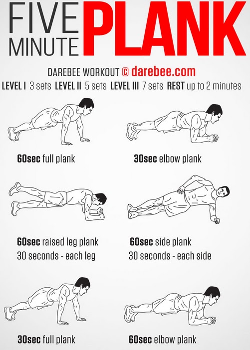 5 Minutes PLANK Healthy For Life