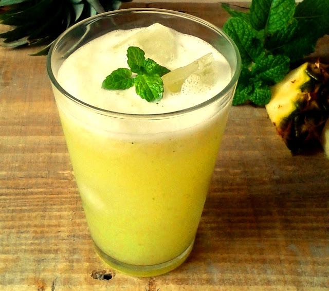 Cooking Chef: Suco de abacaxi com hortelã