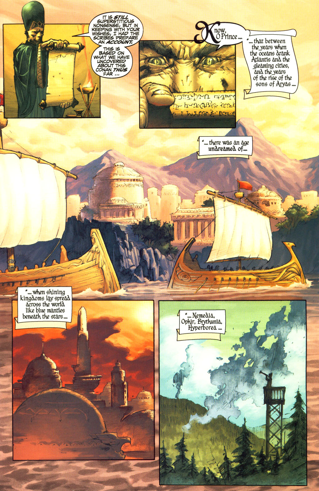 Read online Conan (2003) comic -  Issue #0 - 9