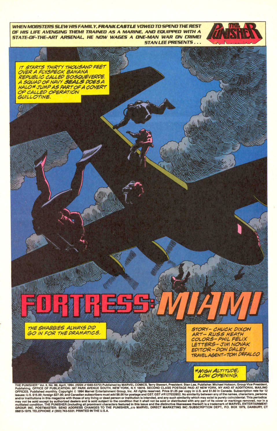 Read online The Punisher (1987) comic -  Issue #89 - Fortress Miami - 2