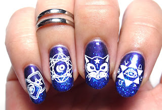 Magic Stamped Nails