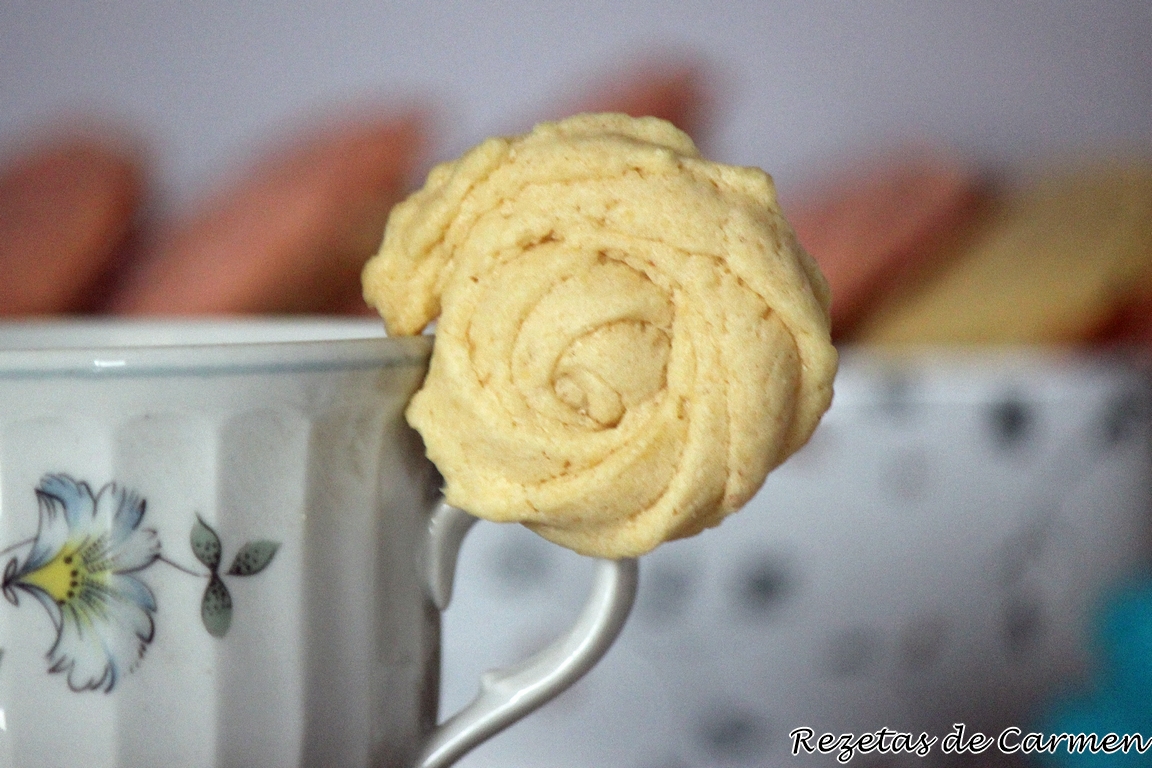 rezetas de carmen Galletas con manga pastelera