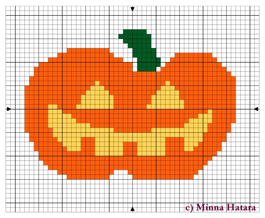 halloween punto croce