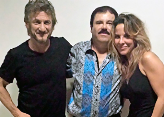 Conexión Venezuela: la reunión de PENN y Kate con "El Chapo" tumbó al capo. 17-11-07-El-Chapo-Sean-Penn