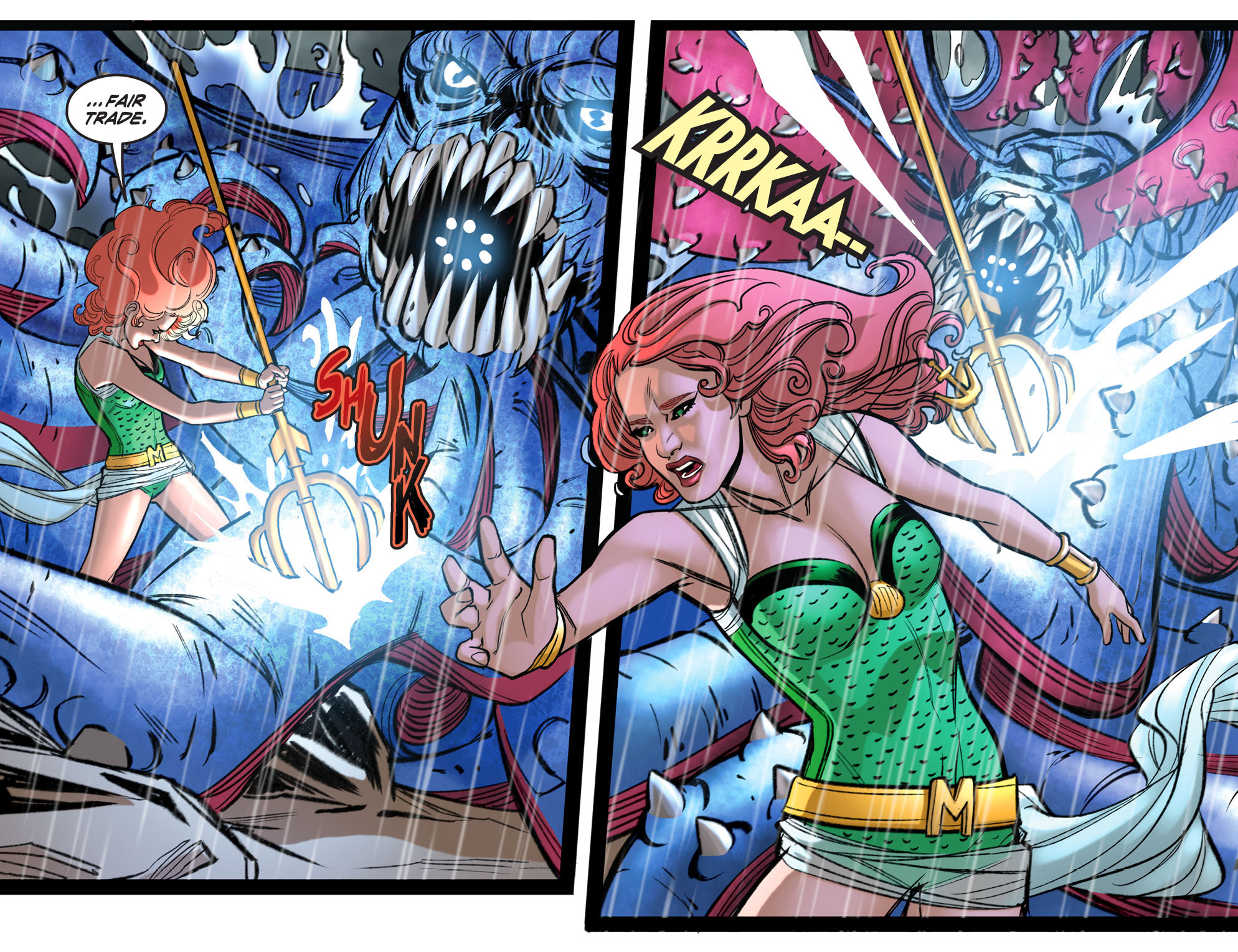 Read online DC Comics: Bombshells comic -  Issue #34 - 16