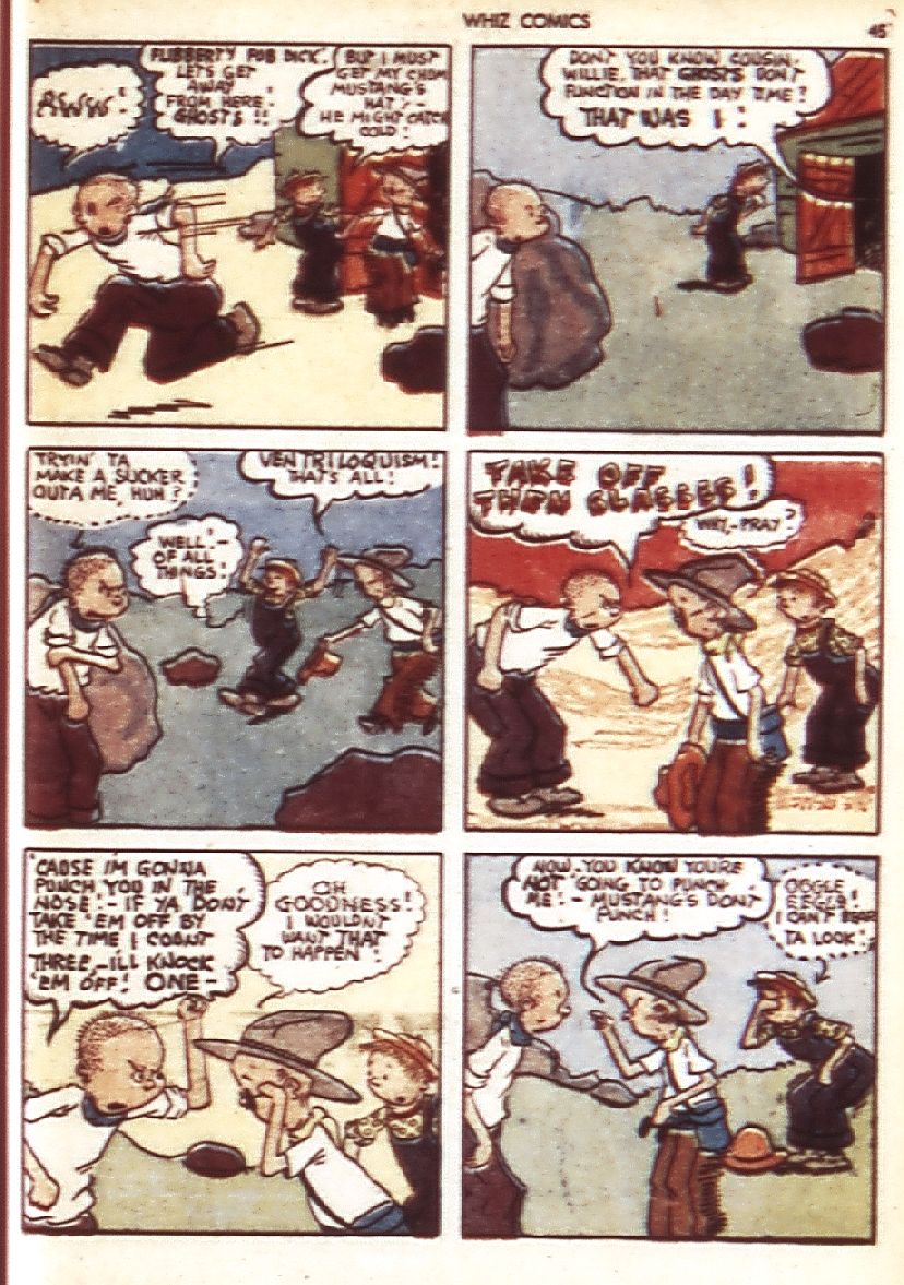 Read online WHIZ Comics comic - Issue #41 - 45