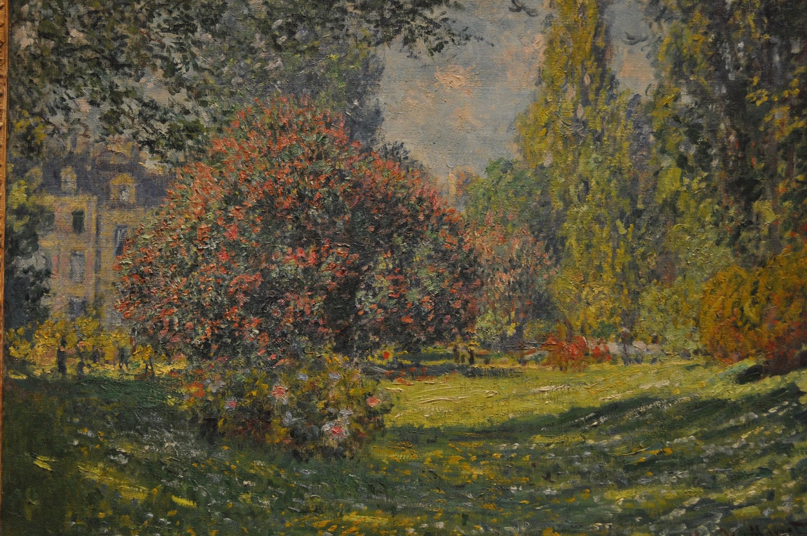 моне третьяковская. белые кувшинки. клод моне парк монсо 1876. клод моне пушкинский музей. музей орсе импрессионисты.