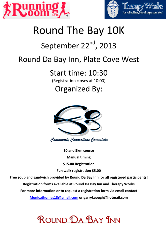 NLRunning Round The Bay 10K In Plate Cove West