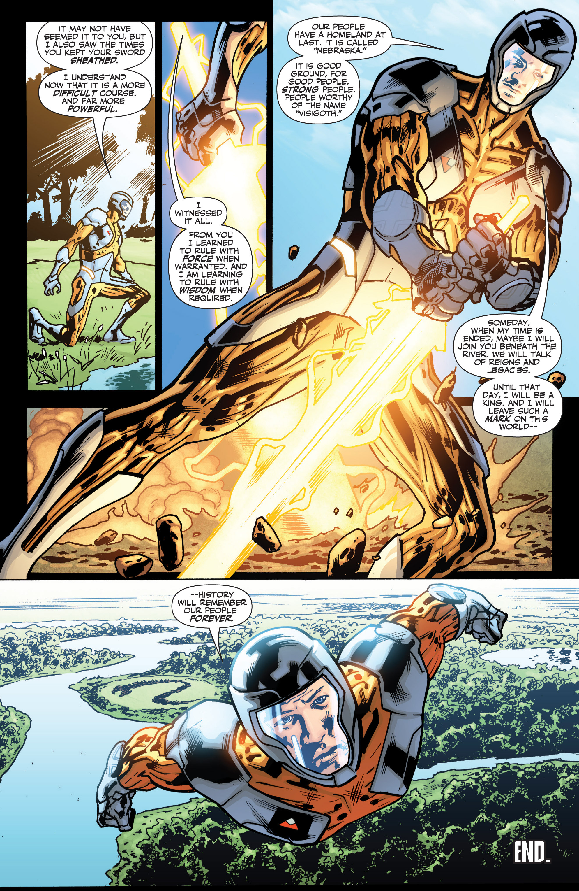 Read online X-O Manowar (2012) comic -  Issue # _TPB 6 - 76