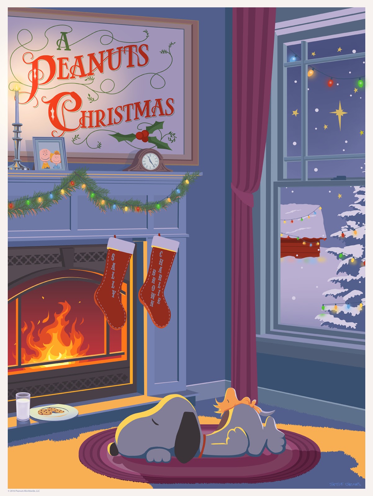 inside the rock poster frame blog steve thomas and eric a charlie brown christmas vince guaraldi