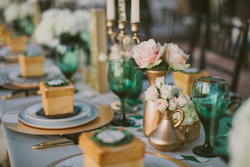 bcgevents Colorspirations Emerald Green & Gold bcgevents Colorspirations Emerald Green & Gold