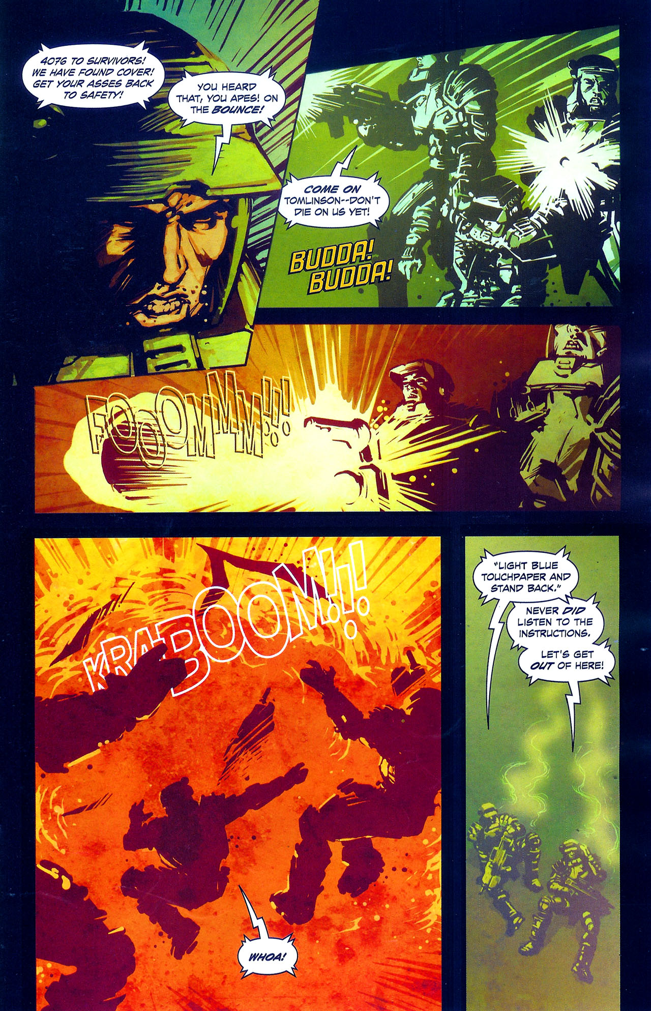 Read online Starship Troopers: Damaged Justice comic -  Issue #3 - 12