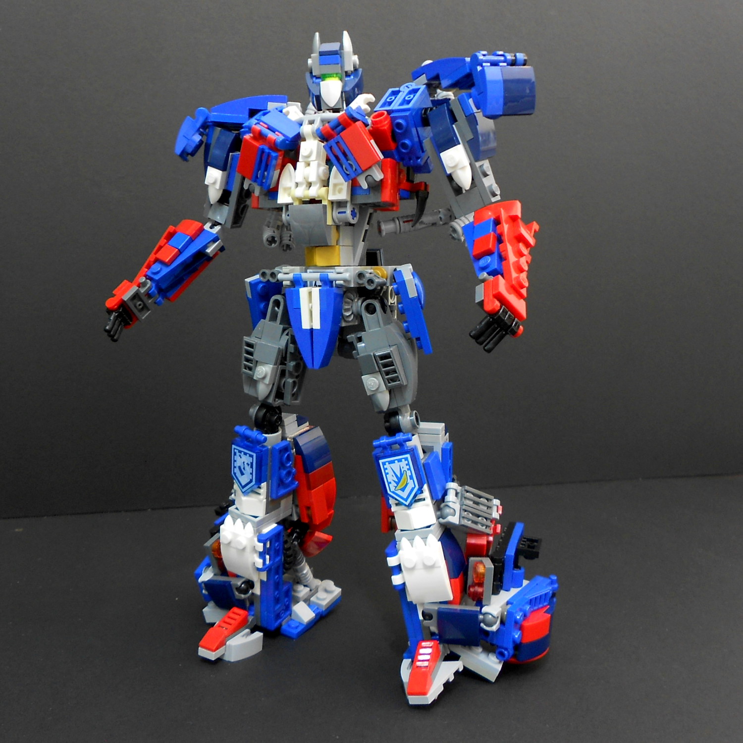 custom lego optimus prime
