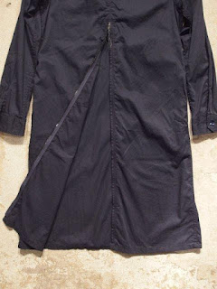 FWK by Engineered Garments "Long Bush Dress in Dk.Navy French Twill"