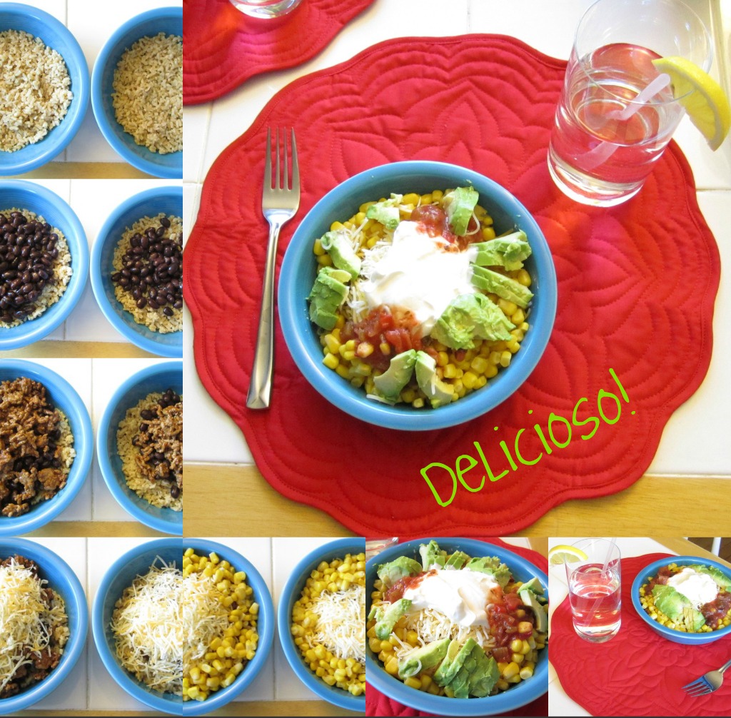 Mamie Lynn Date Night // Tacorito Bowls