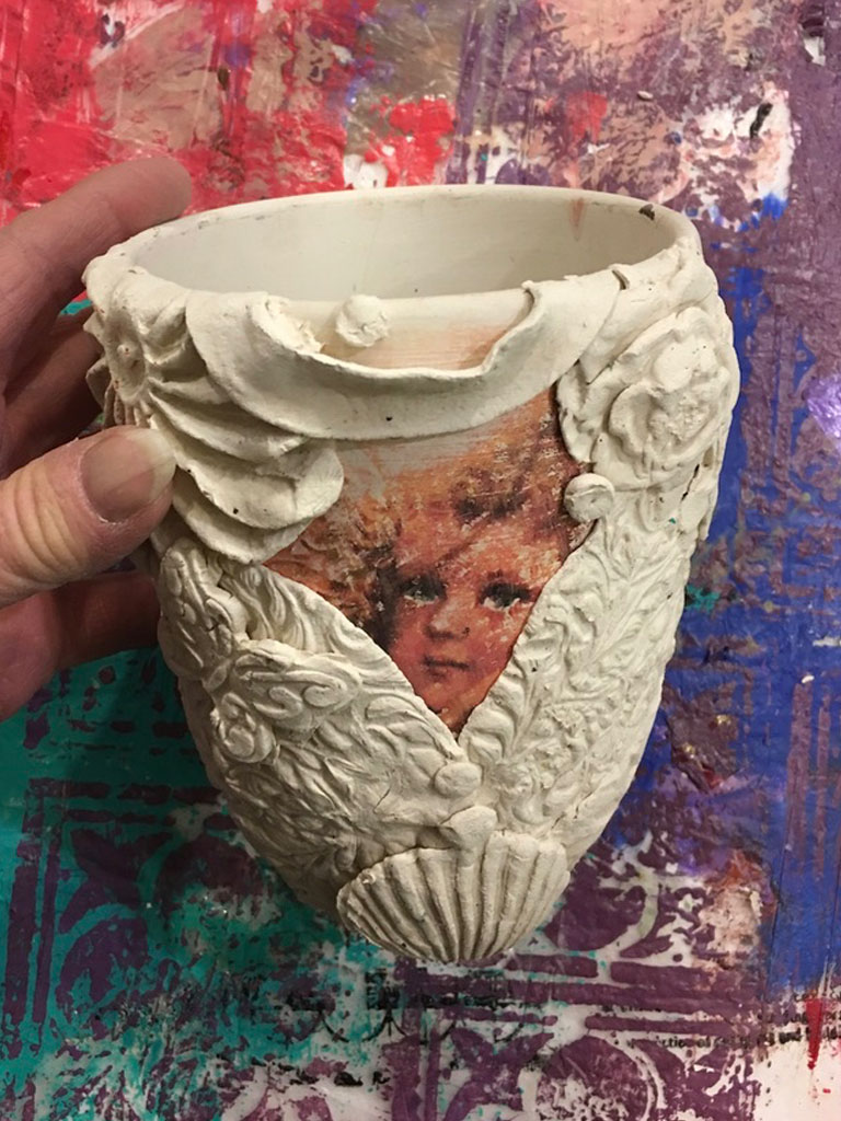 Creative Paperclay® air dry modeling material Doll Up Bisque Ware with