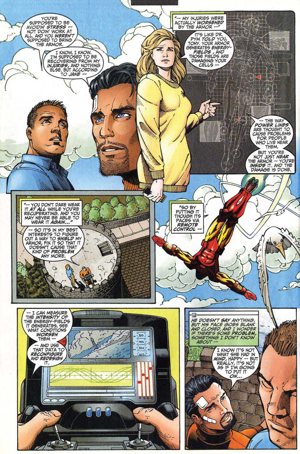 Read online Iron Man (1998) comic -  Issue #13 - 9