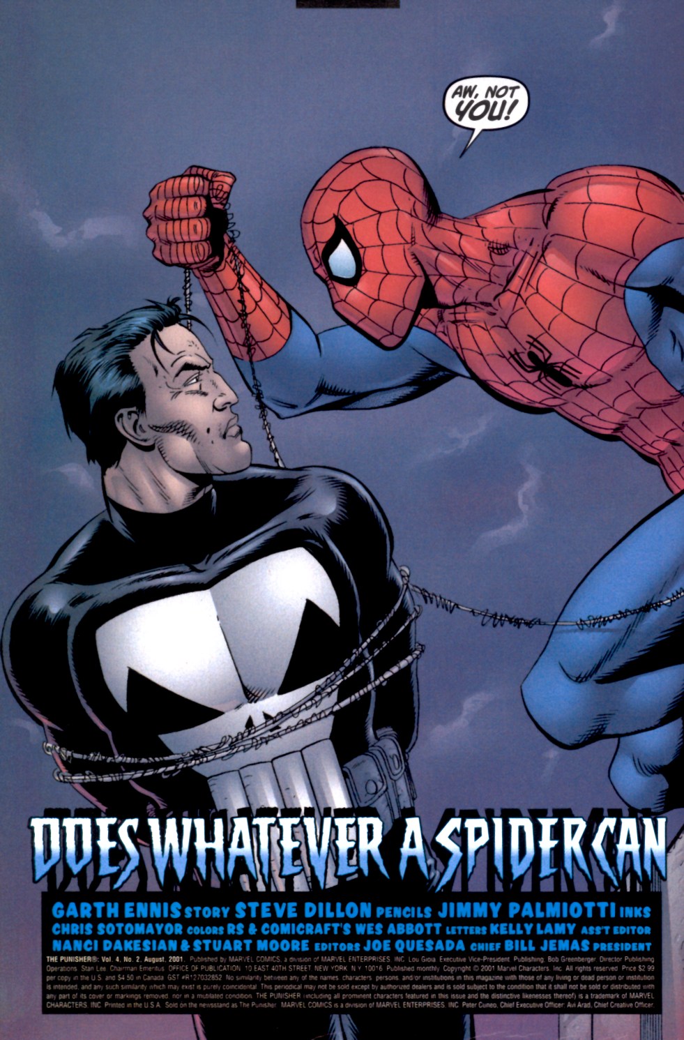 Read online The Punisher (2001) comic -  Issue #2 - Does Whatever a Spider Can - 3