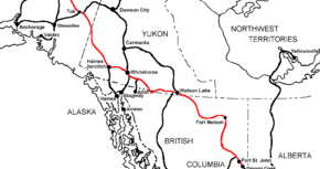 Alaska Highway Map 3 