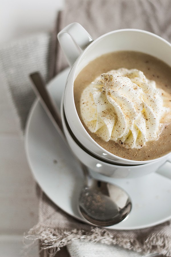 {Wintersüppchen} Ein samtiger Maronen Cappuccino. Genau das Richtige ...