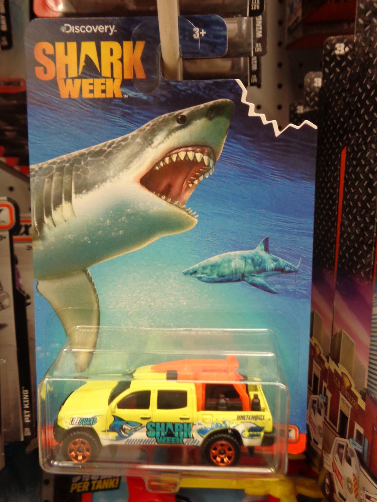 J And J Toys Matchbox Shark Week Cars