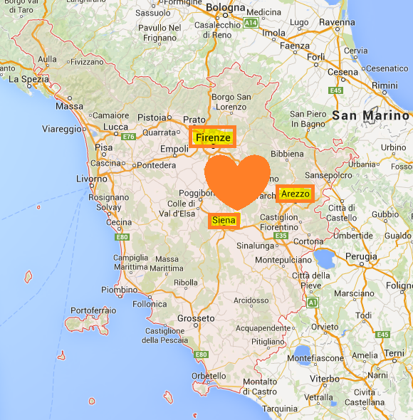 Dove andare per visitare il cuore della Toscana ~ La mia bella Toscana