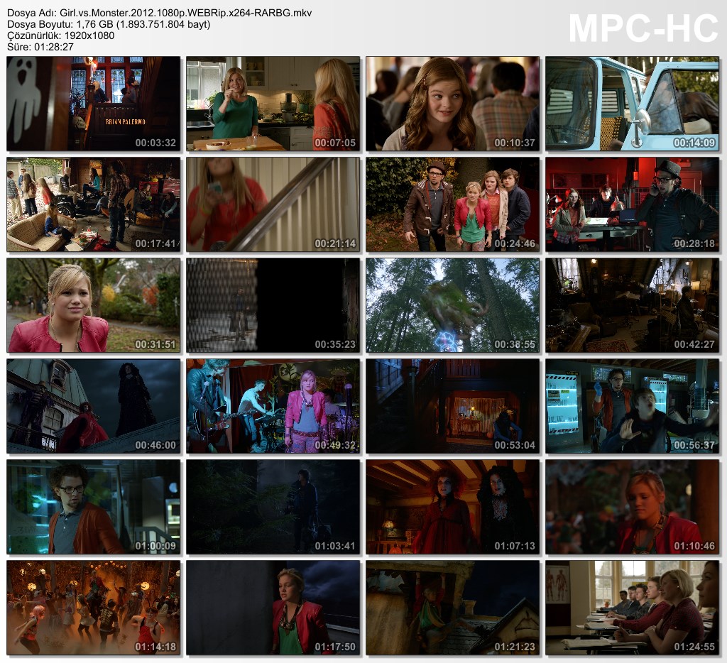 NOSTALJİ FİLM SEVENLER Kız ve Canavar Girl vs Monster 2012