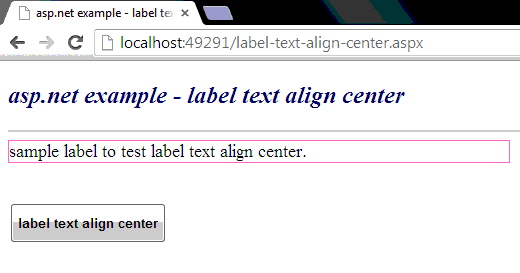 how to align text