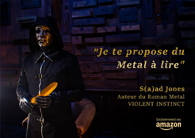 Saad Jones Saad Jones écrivain Thriller Metal
