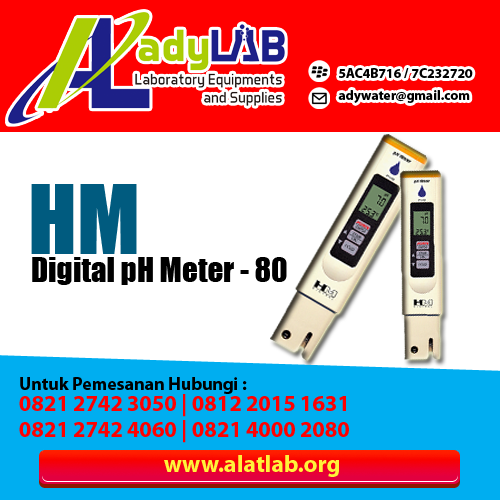  1. pH Meter type pH-80
