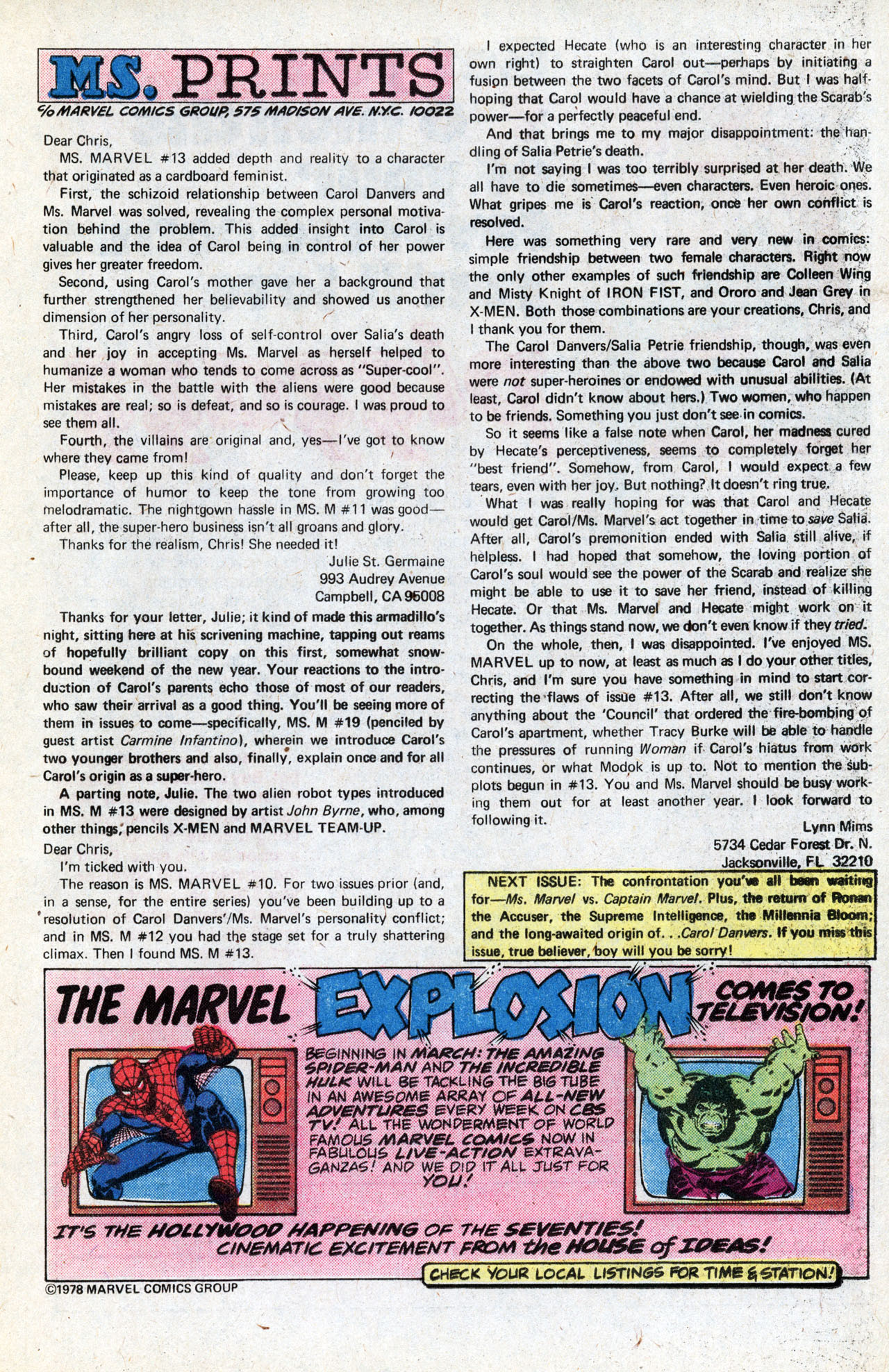 Ms. Marvel (1977) issue 18 - Page 21