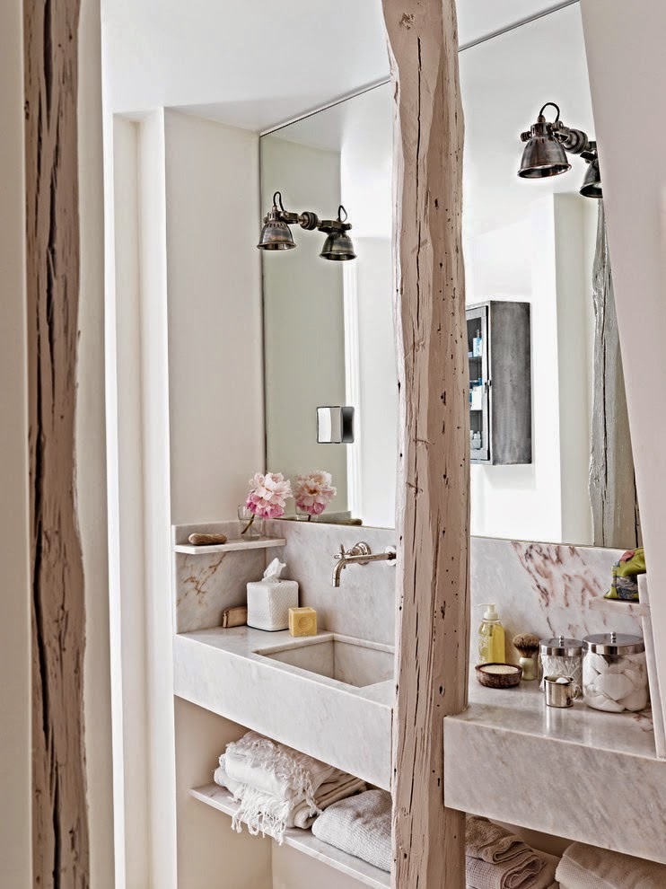 Las Cositas de Beach & eau: MIRÁNDONOS al espejo.....EN EL BAÑO