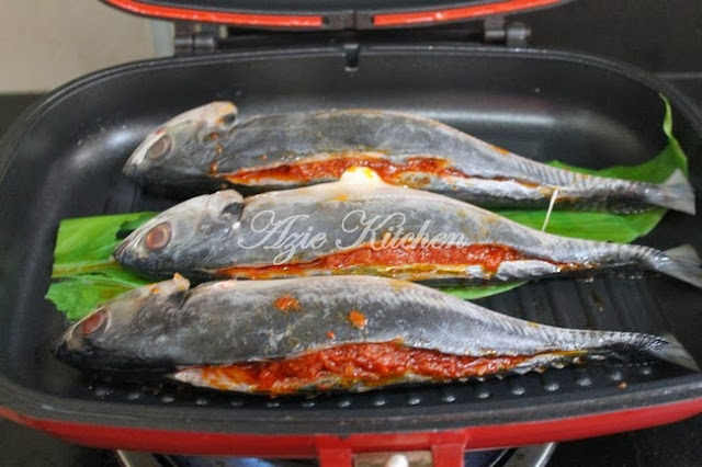 Ikan Cencaru Bakar Bersumbat Sambal 