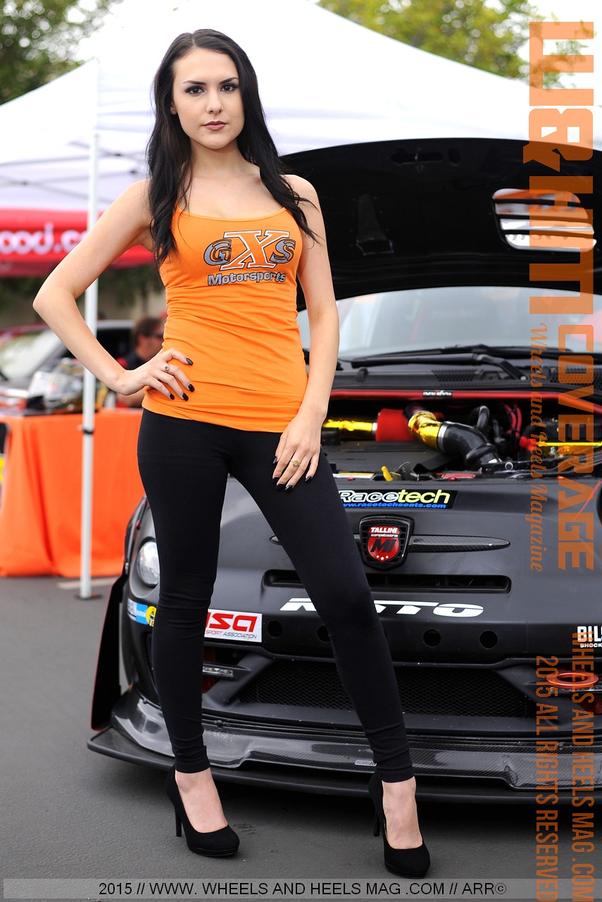New Model Valerie Valle for GXS Motorsports Marketing at Extreme